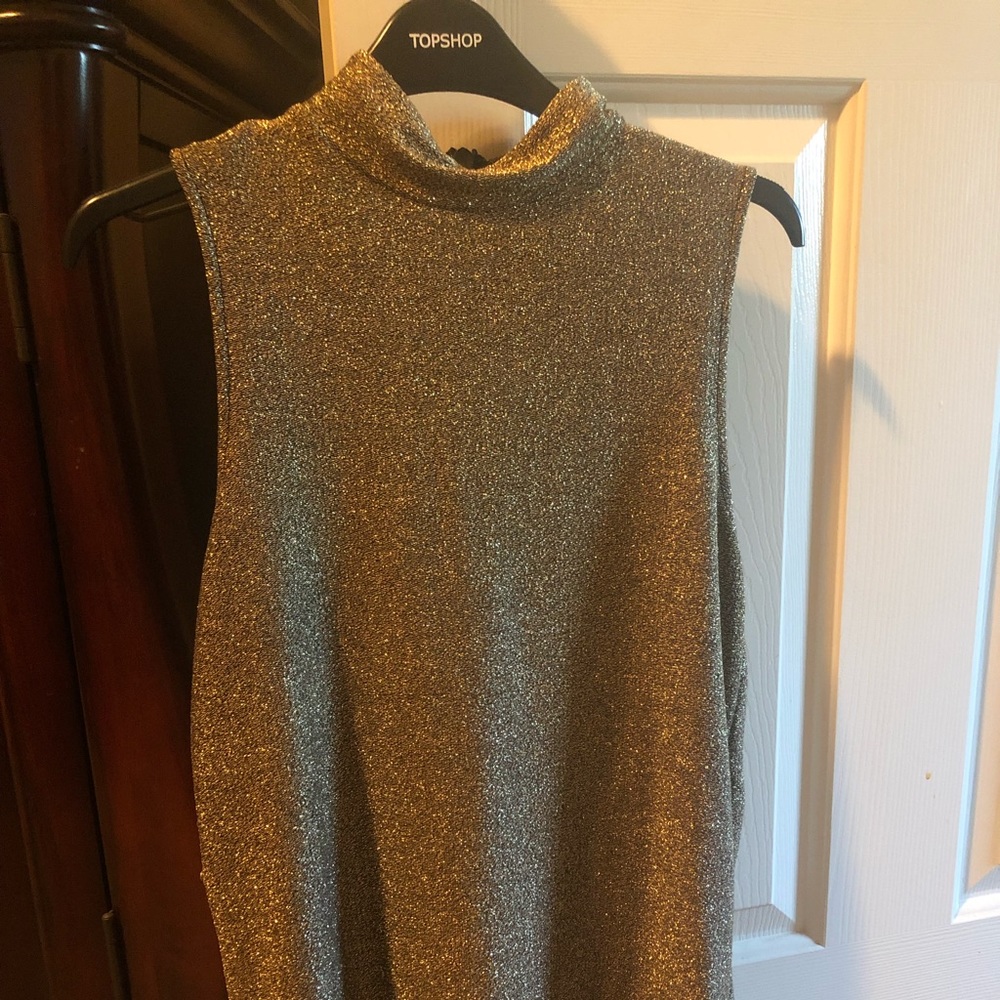 Top Shop gold dress 🤩